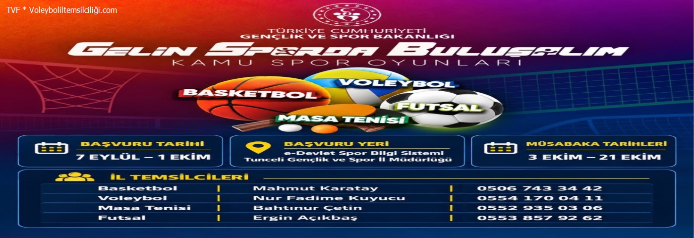 KAMU SPOR OYUNLARI
